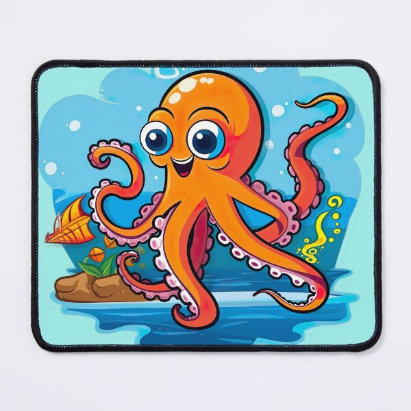 Item preview, Smiling Octopus designed and sold by EVA4designs.
