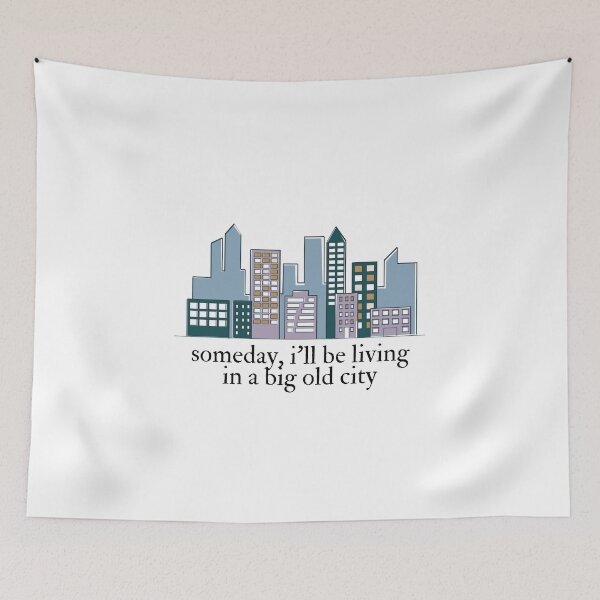 Item preview, SOMEDAY, I'LL BE LIVING IN A BIG OLD CITY designed and sold by discoes.