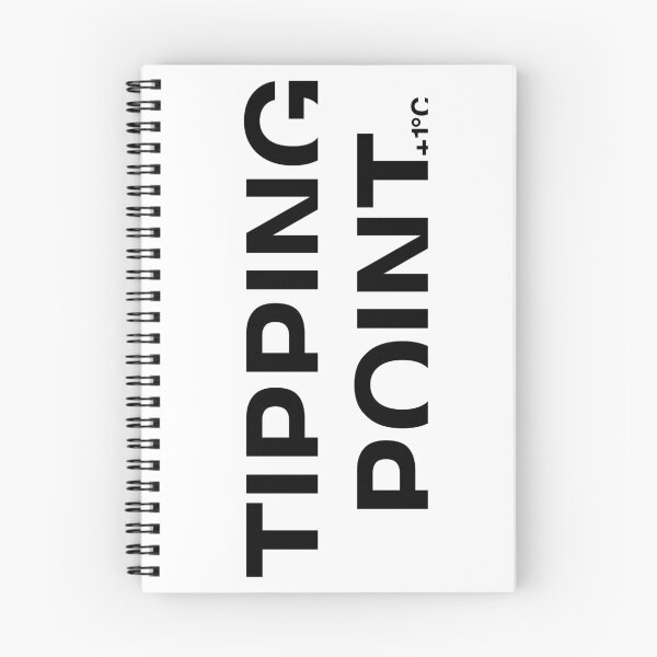 Item preview, TIPPING POINT +1°C, Climate Change Awareness designed and sold by WhyYTees.
