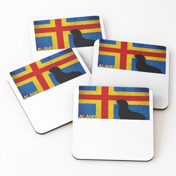 Item preview, aland seal  flag  designed and sold by jkrphoto.