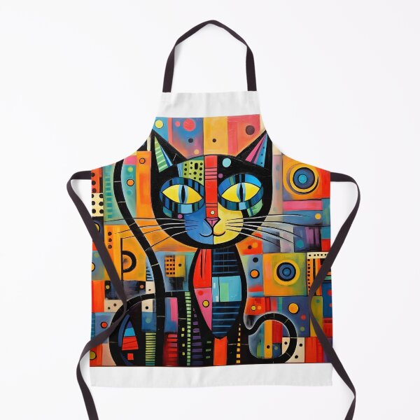 Item preview, Abstract Cat #1 designed and sold by DigiWorldAi.