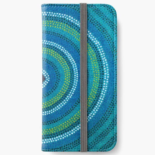 Secret Waterhole (Blue) iPhone Wallet