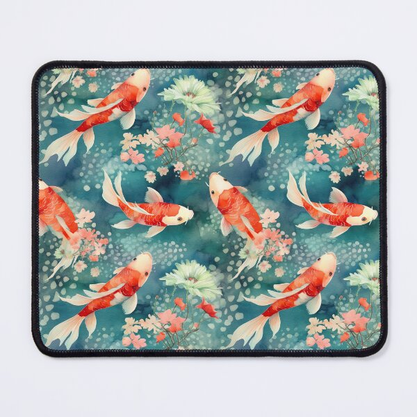 Item preview, Watercolor Koi Pattern designed and sold by Hibiskusmond.