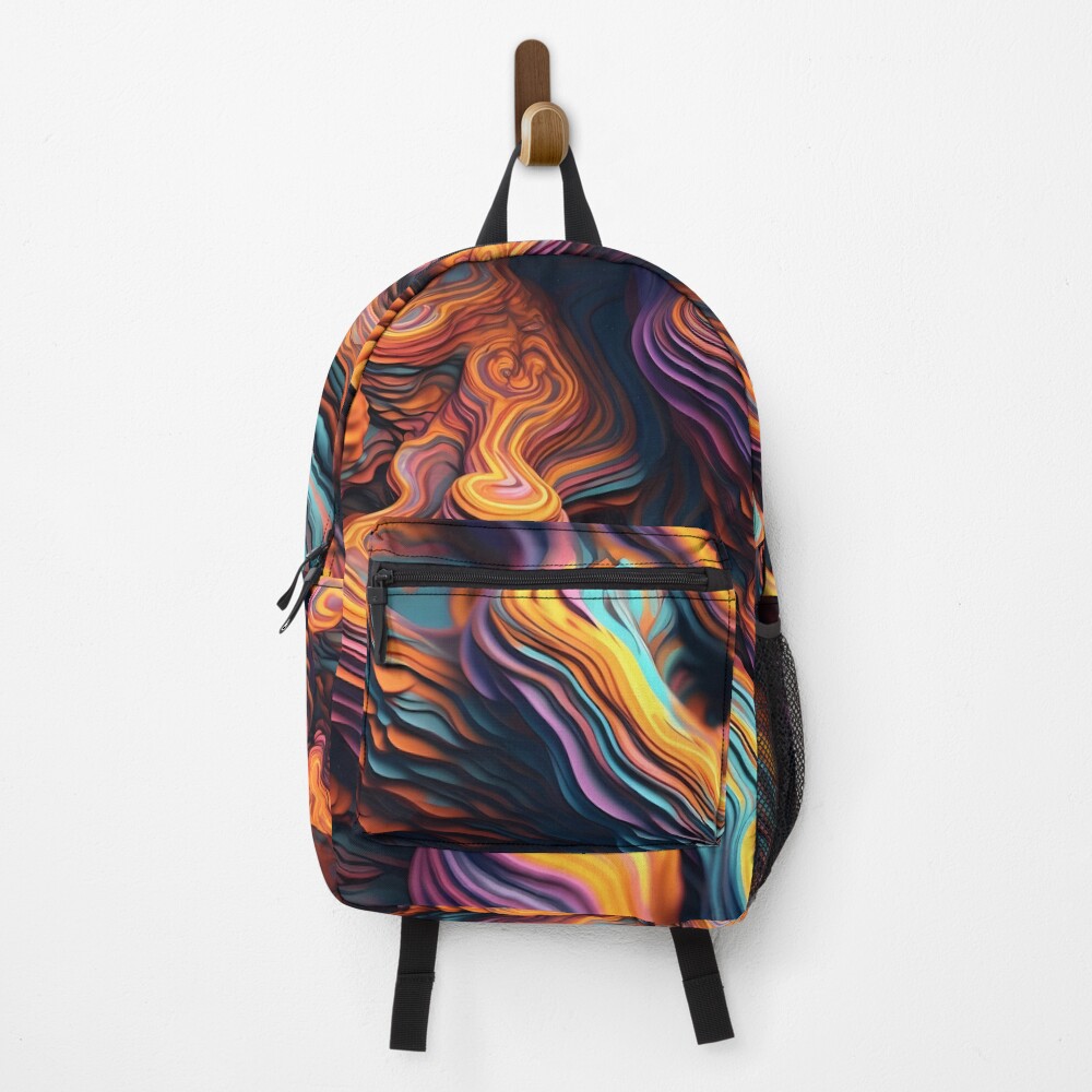 Vista previa del artículo con la obra «Mochila», diseñado y vendido por TileTango.