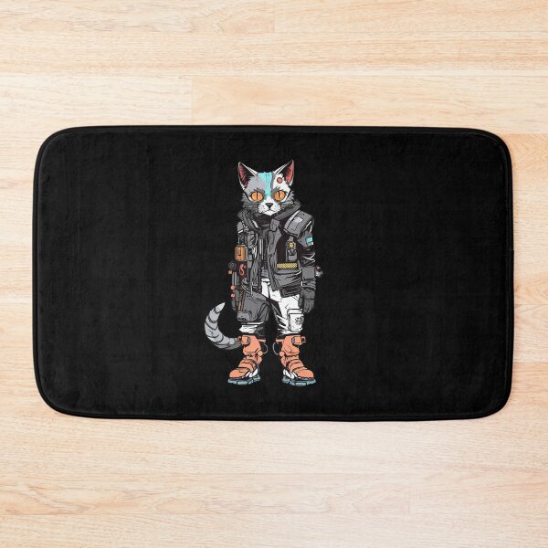 Item preview, Cyberpunk cat designed and sold by hamishby.