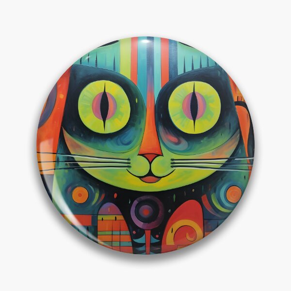 Item preview, Abstract Cat #2 designed and sold by DigiWorldAi.