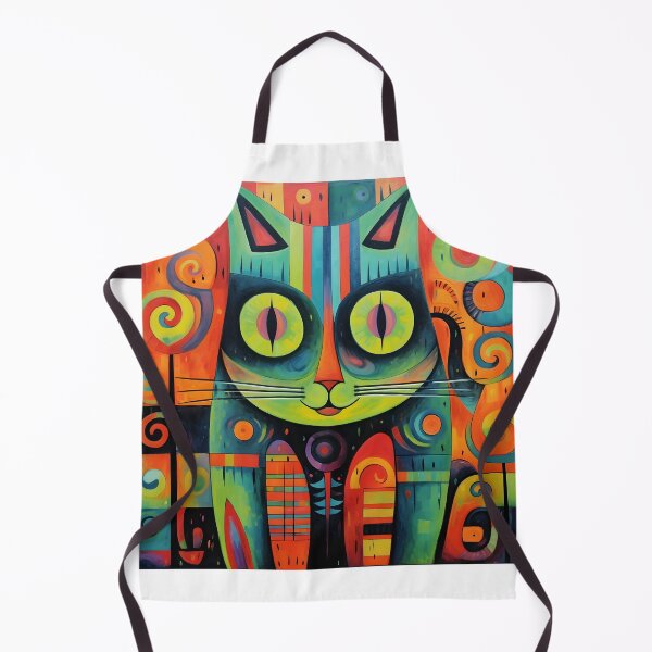 Item preview, Abstract Cat #2 designed and sold by DigiWorldAi.