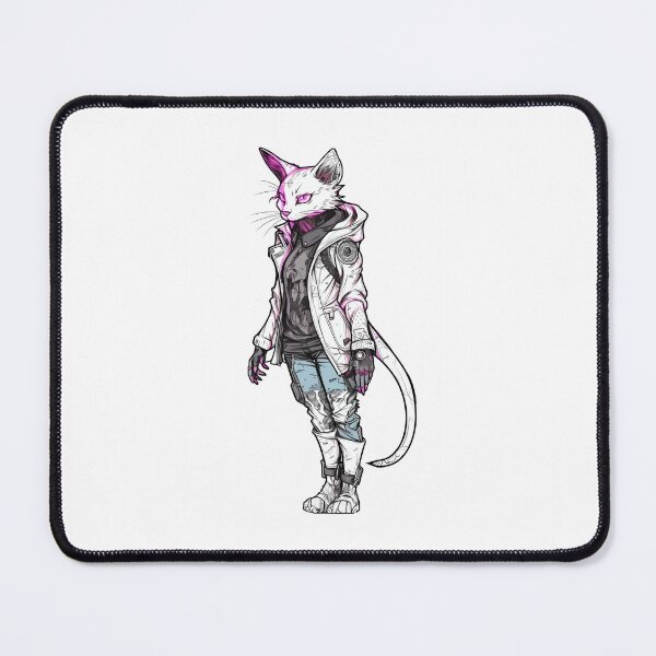 Item preview, Cyberpunk cat designed and sold by hamishby.