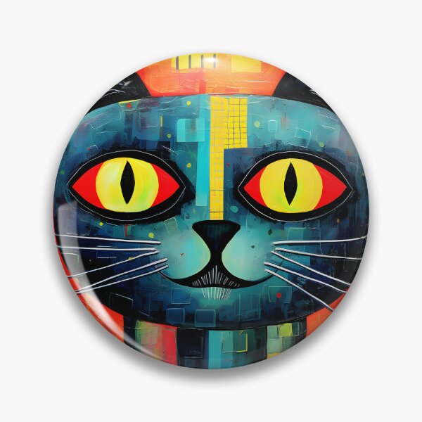 Item preview, Abstract Cat #3 designed and sold by DigiWorldAi.