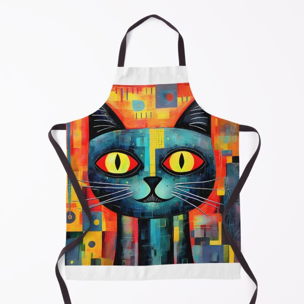Item preview, Abstract Cat #3 designed and sold by DigiWorldAi.