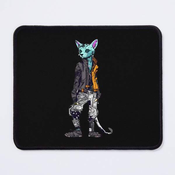 Item preview, Cyberpunk cat designed and sold by hamishby.