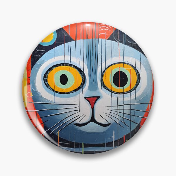 Item preview, Abstract  Cat #4 designed and sold by DigiWorldAi.