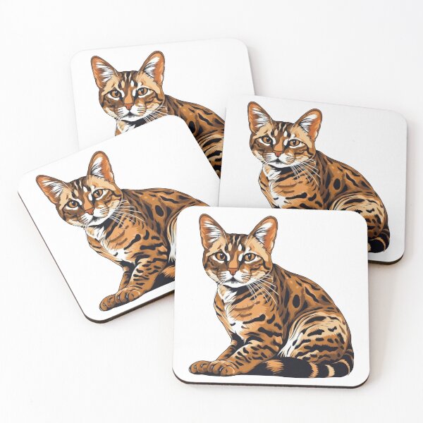Item preview, Bengal Breezy: Feline Fashion with Agility & Whisker Design designed and sold by DooodleGod.