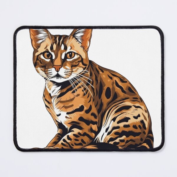 Item preview, Bengal Breezy: Feline Fashion with Agility & Whisker Design designed and sold by DooodleGod.