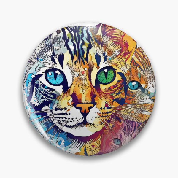 Item preview, Bengal Cat Collage Art - The Feline Beauty of Striping Tigers & Roaring Jungle Adventure, by BengalBuddies. Perfect Nature Theme Decor for Cat Lovers. designed and sold by DooodleGod.