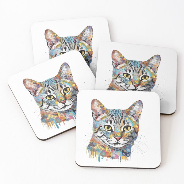 Item preview, Bengal Cat Collage Art - Creative Design with Multiple Elements for Feline Lovers and Art designed and sold by DooodleGod.