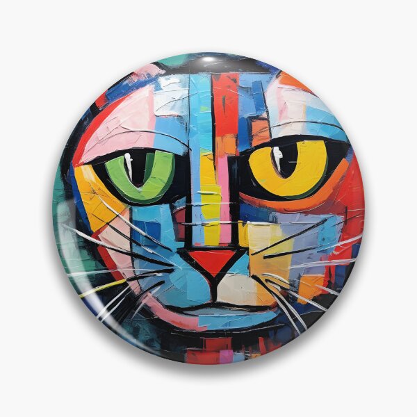 Item preview, Abstract Cat #5 designed and sold by DigiWorldAi.