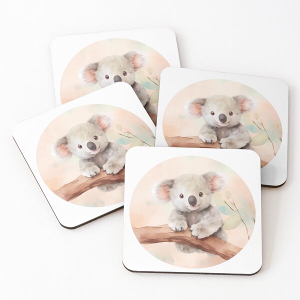 Aperçu de l'œuvre Koala aquarelle mignon créée et vendue par Jdelgado813.