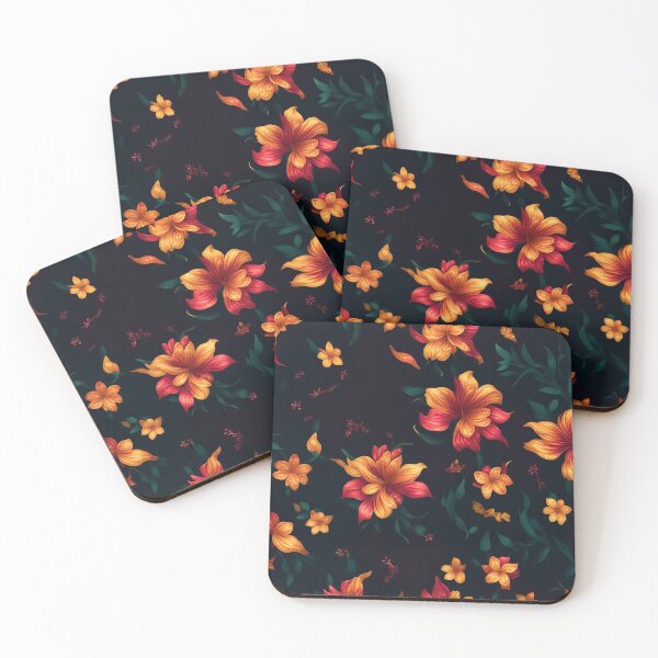 Item preview, Small Burning Flowers Seamless Pattern v2 designed and sold by cocomikozza.