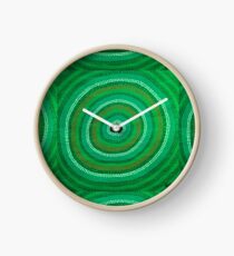 Geheimes Wasserloch (Grün) Uhr