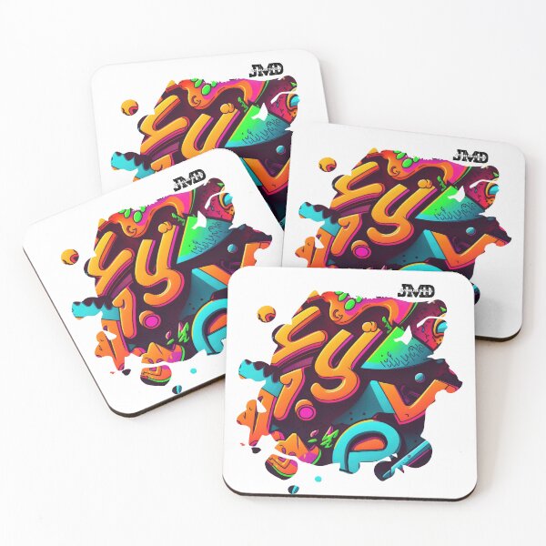 Item preview, Neon Graffiti Shaped Version 4 of 16 designed and sold by Jenson Major.