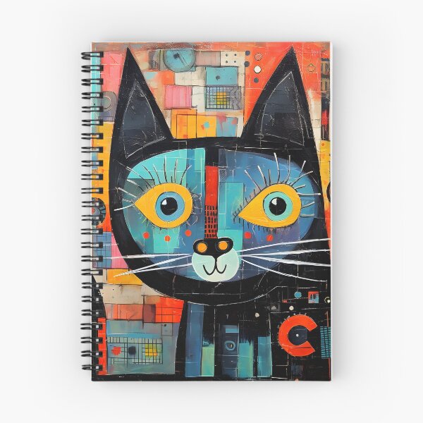 Item preview, Abstract Cat #6 designed and sold by DigiWorldAi.