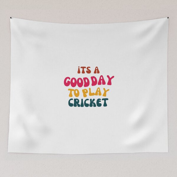 Item preview, Its a Good Day to Play Cricket designed and sold by tonyram4219.