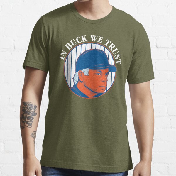 New York Mets Shirt Buck Showalter Jersey Baseball T-Shirt Size LFGM LGM