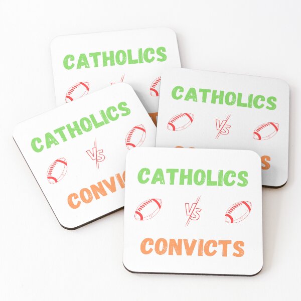 Item preview, Catholics Vs Convicts designed and sold by vargass street.