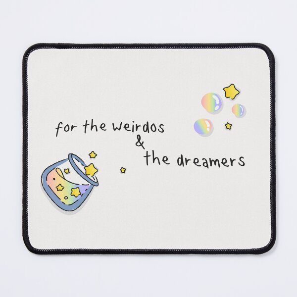 Item preview, for the weirdos and the dreamers | red, white and royal blue  designed and sold by Pinu92.
