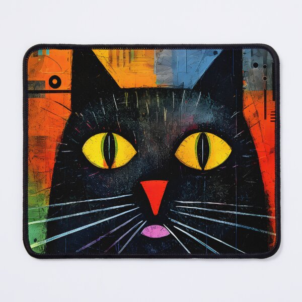 Item preview, Abstract Cat #8 designed and sold by DigiWorldAi.