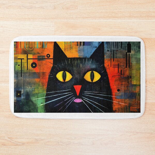Item preview, Abstract Cat #8 designed and sold by DigiWorldAi.