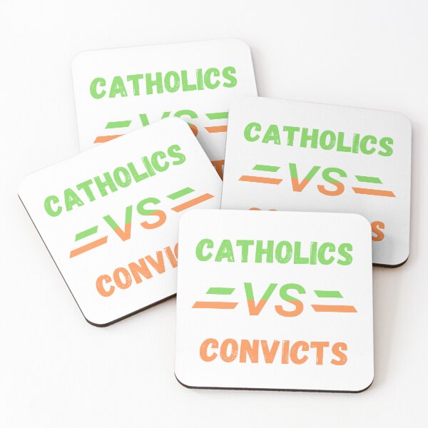Item preview, Catholics Vs Convicts designed and sold by vargass street.