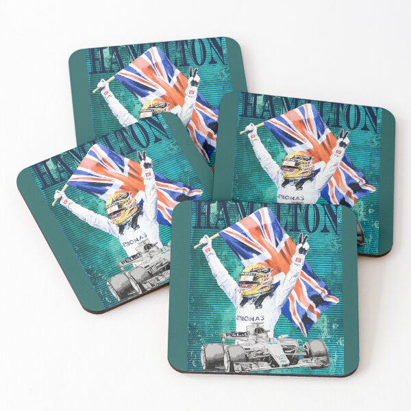 Item preview, Hamilton Effect: Britannia Rules the Race!_Retro Art - F1  designed and sold by F1 Studio.