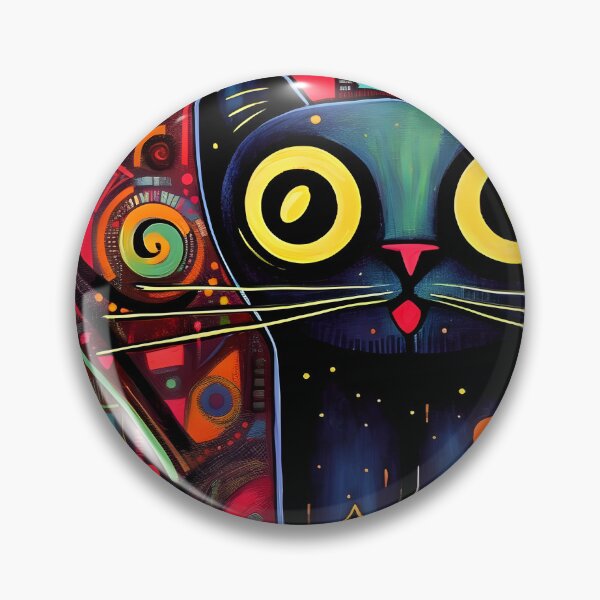 Item preview, Abstract Cat #10 designed and sold by DigiWorldAi.