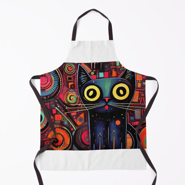 Item preview, Abstract Cat #10 designed and sold by DigiWorldAi.
