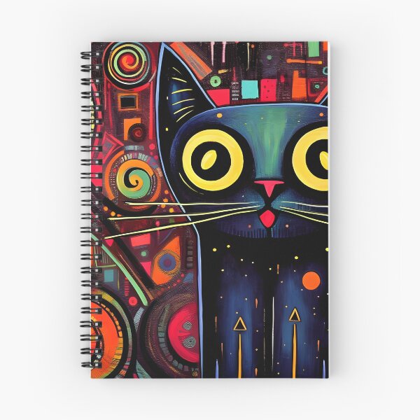 Item preview, Abstract Cat #10 designed and sold by DigiWorldAi.