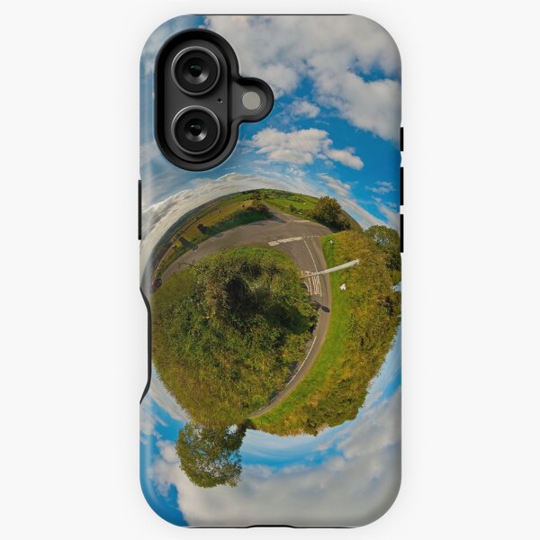 Country Roads - Killea Crossroads, Derry, N. Ireland iPhone Tough Case