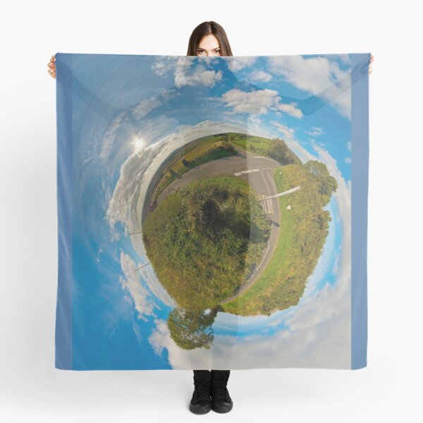 Country Roads - Killea Crossroads, Derry, N. Ireland Scarf
