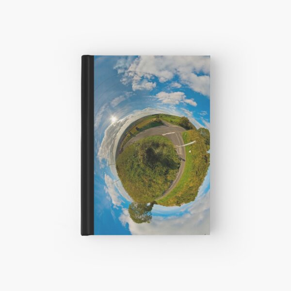 Country Roads - Killea Crossroads, Derry, N. Ireland Hardcover Journal