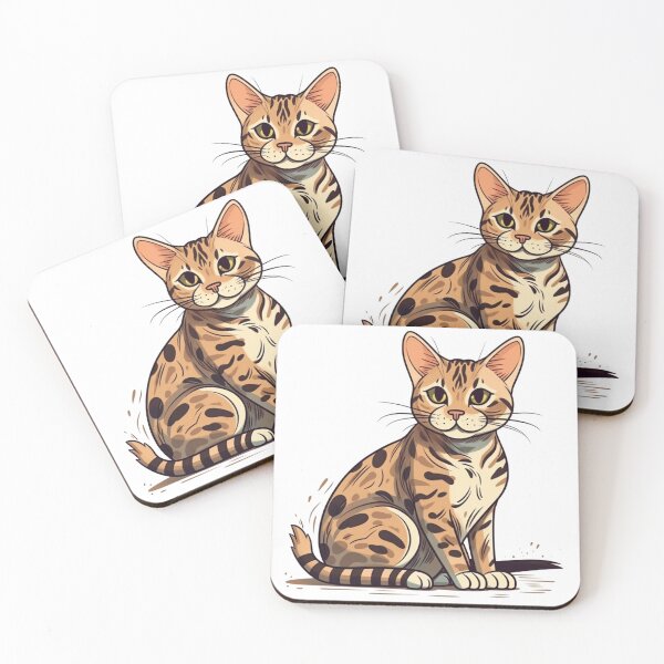 Item preview, Cat Fun: Whimsical Cartoon Illustration for Feline designed and sold by DooodleGod.