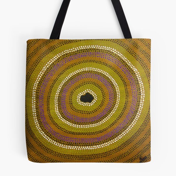 Item preview, Secret Waterhole (Ochre) designed and sold by Jacob Peake.