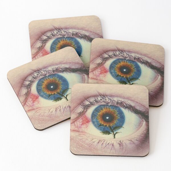 Item preview, Sun Flower in The Blue Eye  designed and sold by QaisarAfridi.