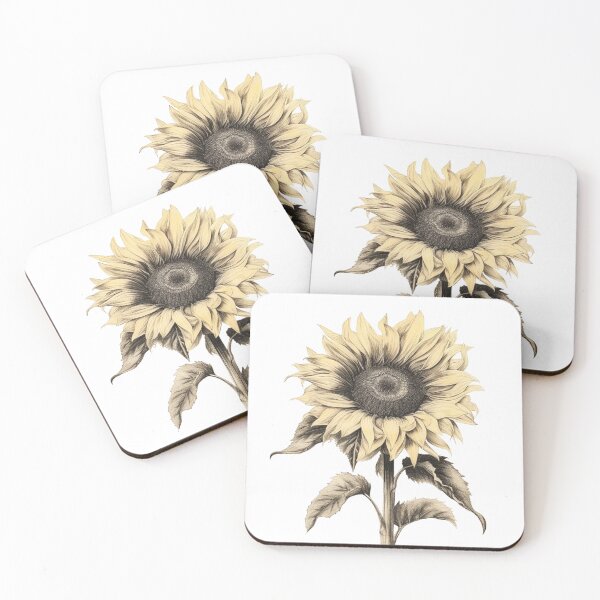 Item preview, A Sunflower Sketch designed and sold by Sketch-Shack.