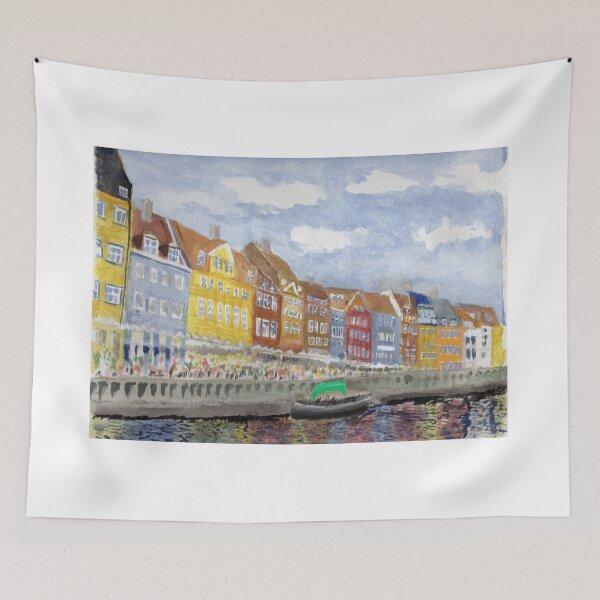 Item preview, Nyhavn, Copenhagen designed and sold by CreativMichelle.