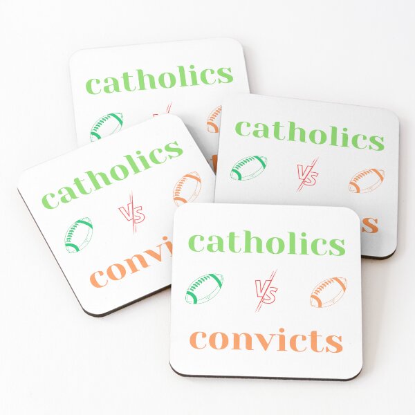 Item preview, Catholics Vs Convicts designed and sold by vargass street.