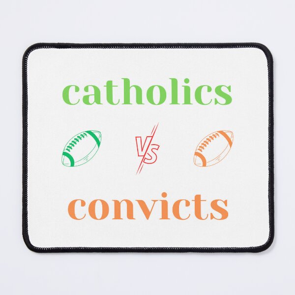 Item preview, Catholics Vs Convicts designed and sold by vargass street.