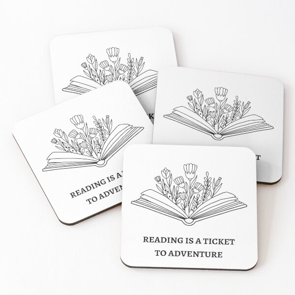 Item preview, Reading Is A Ticket To Adventure designed and sold by SmSm Main Street.