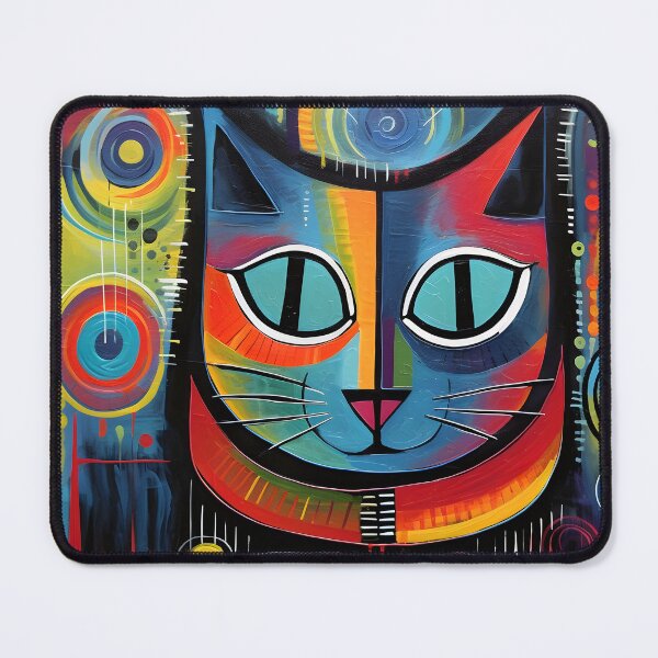 Item preview, Abstract Cat #11 designed and sold by DigiWorldAi.