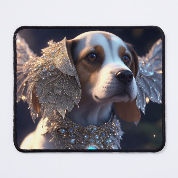 Item preview, Beagle With Jewels Art Inspired By Dog Breeds designed and sold by CDC40.